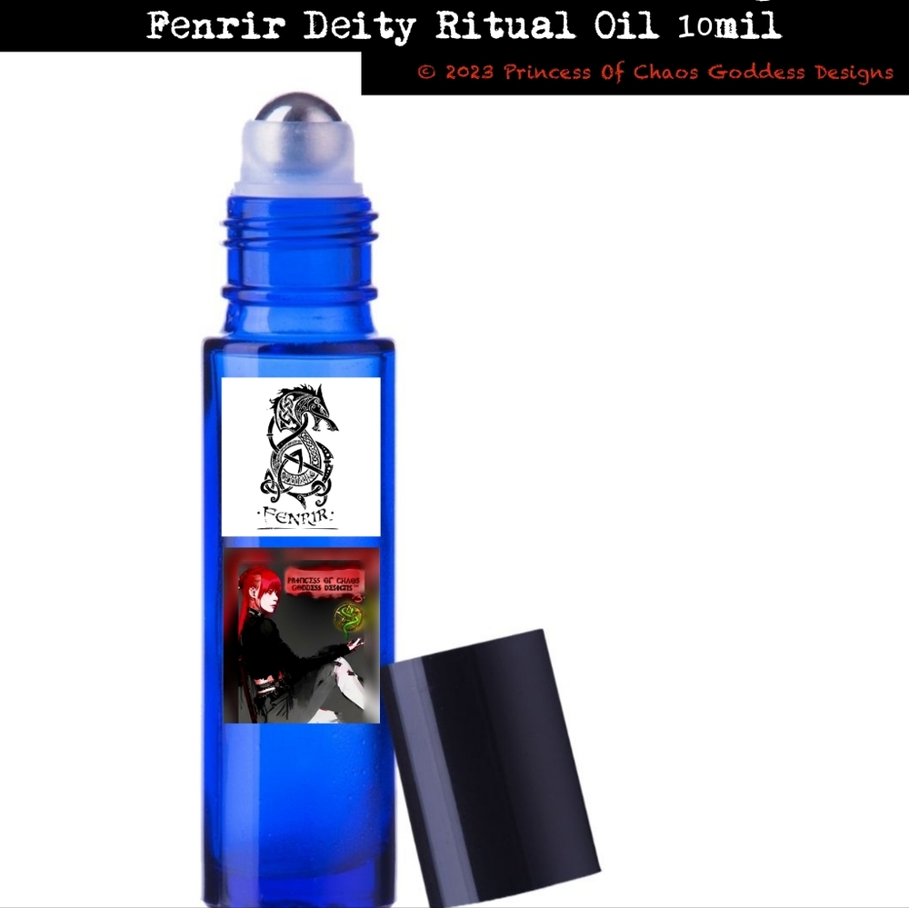FENRIR Norse God Deity Ritual Oil